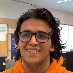 Ung person fra Spanien