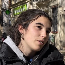 Ung person fra Spanien